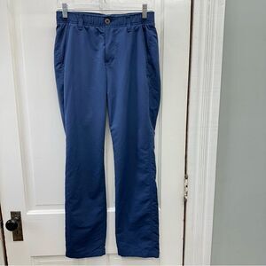 Under Armour athletic workout navy golf pants men's 30 x 30 comfy fit